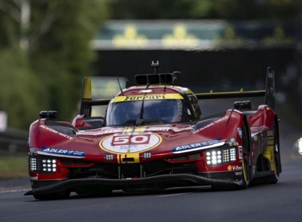 Le Mans 2024: Der siegreiche Ferrari 499P.  Foto: Autoren-Union Mobilität/Ferrari